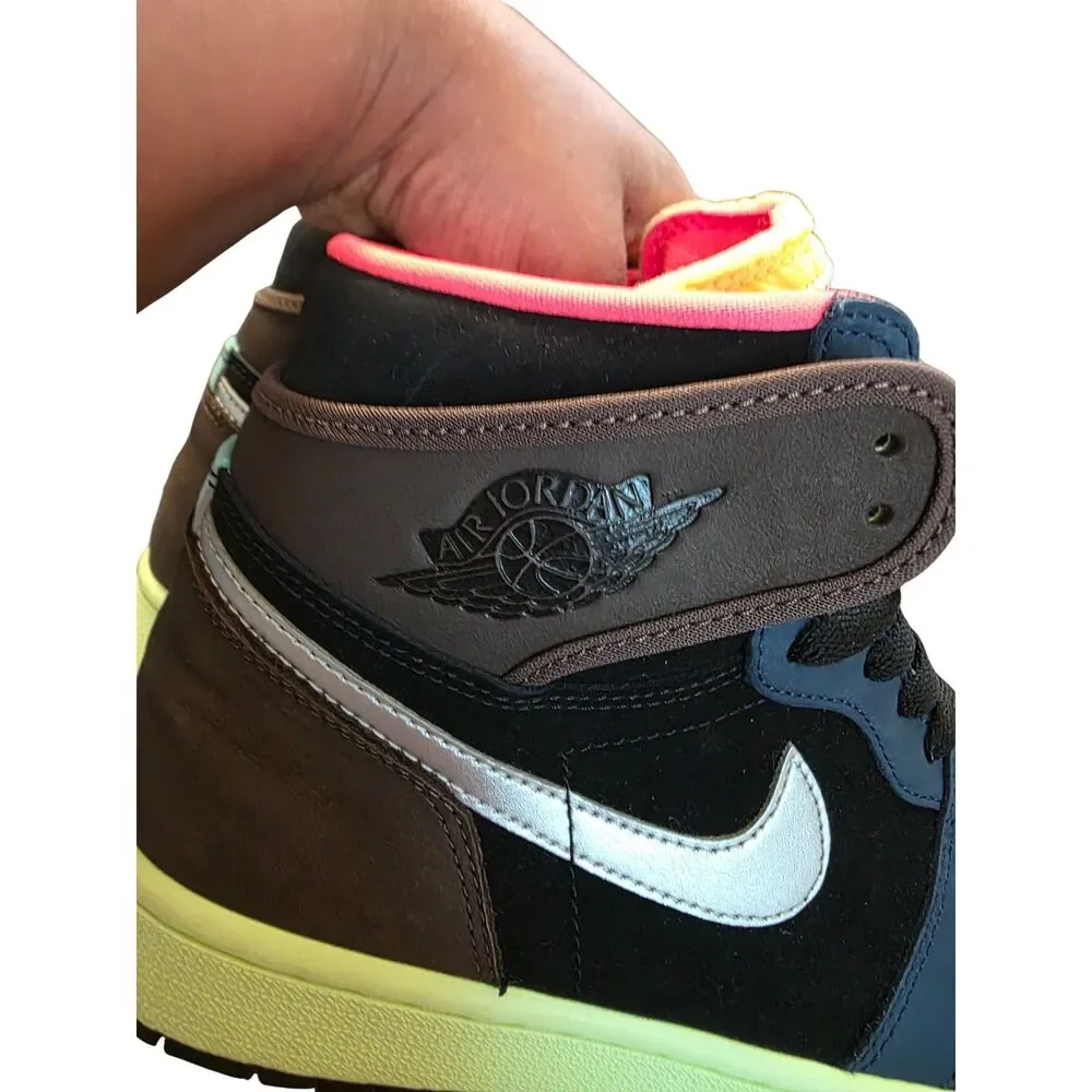 Nike Air Jordan 1 Retro High OG Tokyo Bio Hack US Men Size 9.5 555088-201
